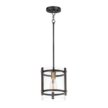 Maxim Lighting Capitol 1-Light Pendant 2649BKAB